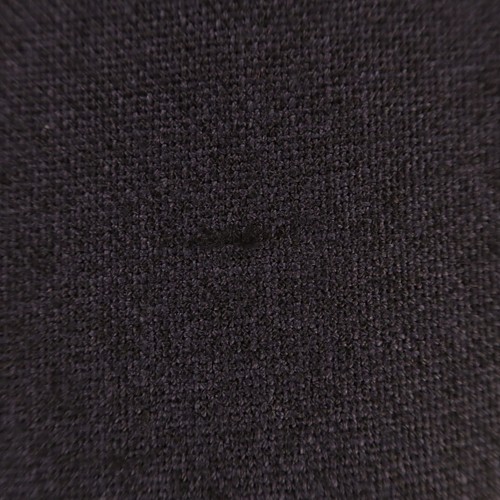 VTG Hopsack Jacket M Blue 100% Wool Blazer Patch Pockets Crested Buttons 40L - Picture 9 of 16