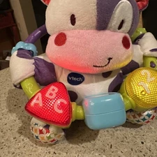 VTech Baby Lil' Critters Moosical Beads ABC 123 Colors Shapes Songs- Pre Owned