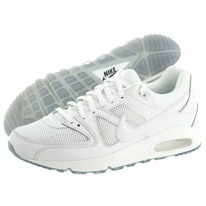Nike air max top command uomo bianche