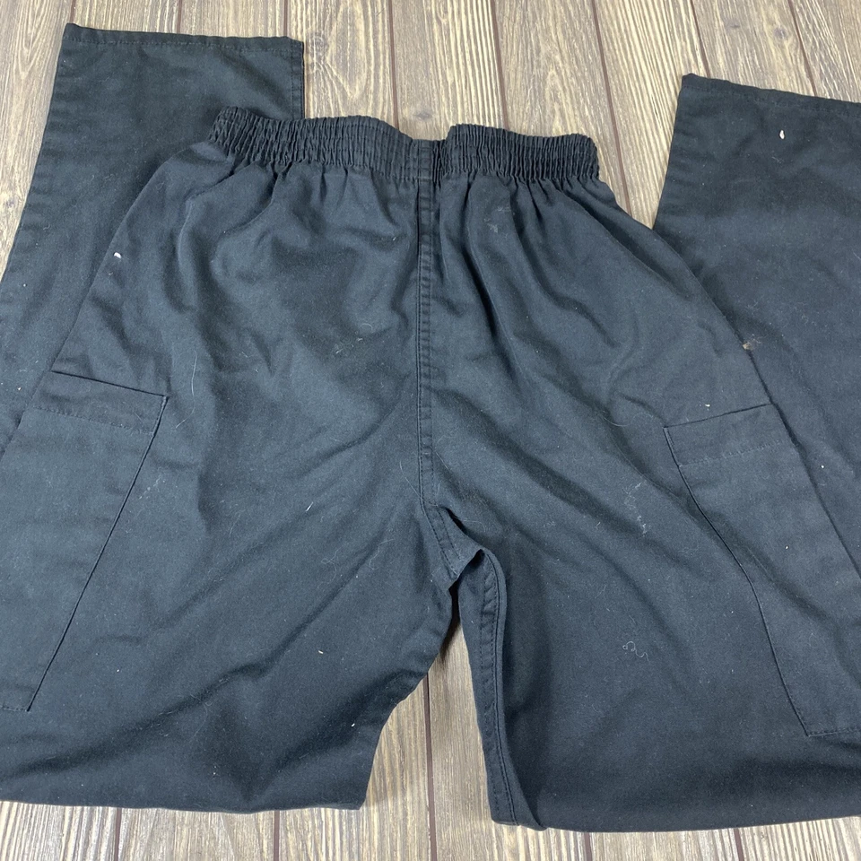 Pantalones Médicos Scrub Zone Negros Talla XS Extra Pequeños 83121 Foto 3 de 4