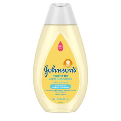 Johnson's Baby Head-to-Toe Gentle Baby Body Wash & Shampoo 10.2 fl. oz