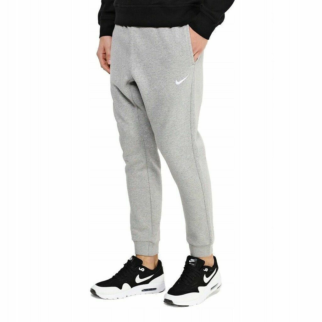 Nike Hombres Club Deportiva Con Puños Lanza Pantalones para Correr de Trándal Parte inferior | eBay