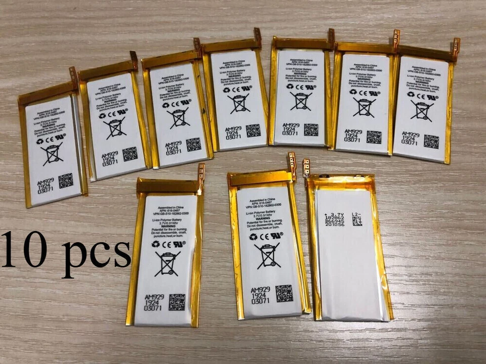 10X Batería de Repuesto para Apple iPod Nano 5 5G 5ta Generación A1320 Foto 2 de 4