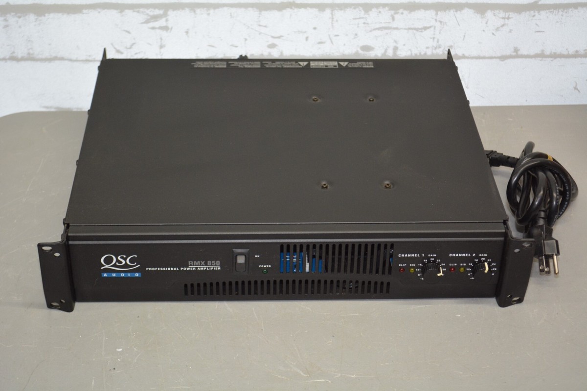 QSC RMX 850 Pro Audio Two Channel Rack Mount Power Amplifier