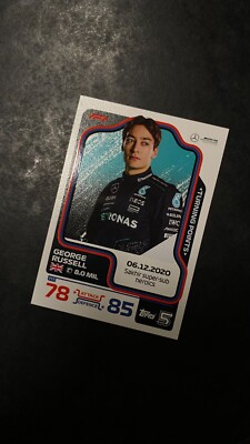 Topps Turbo Attax Formula 1, Nr. 111 Turning Point-Karten George Russell