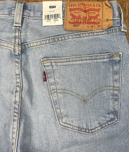 Levi's Men's 501 Original Fit Jeans Brooklyn Steel : 30x32 - Picture 5 of 7