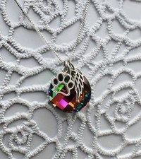 Rainbow Bridge Pet Loss Necklace