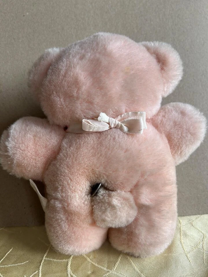 Peluche Musicale Ourson Rose The Heritage Collection Ganz Bros - Photo 2/3