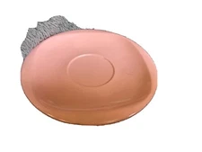 Boontonware ~ Mid-Century Pink  Melmac Melamine Saucer ~ New Old Stock