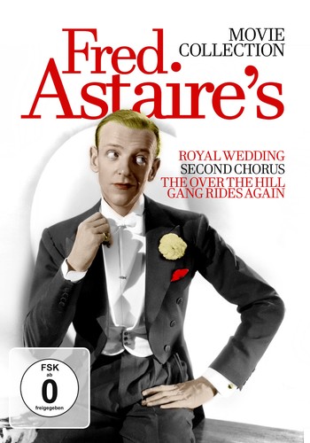 DVD Fred Astaire Película Colección Incl. Royal Wedding, Second Chorus, The Over - Imagen 1 de 1