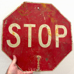 Antique Stop Sign | eBay