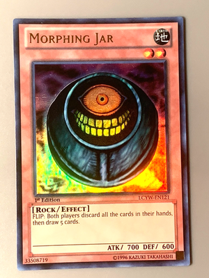 yugioh Morphing Jar LCYW-EN121 North America 1st Edition Ultra