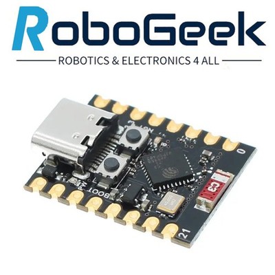 ESP32-C3 Super Mini RISC-V WiFi BLE 5.0 Type C IoT Arduino MicroPython Ultra-com