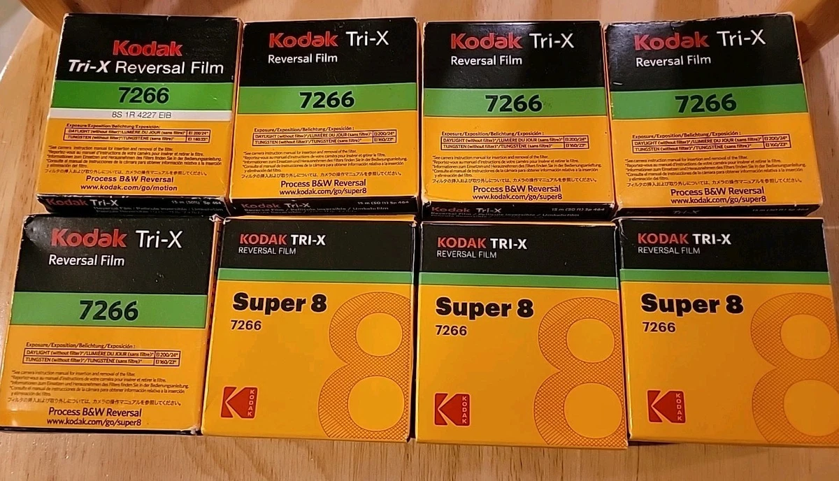 Tri-X Super 8 Camera Films for sale | eBay