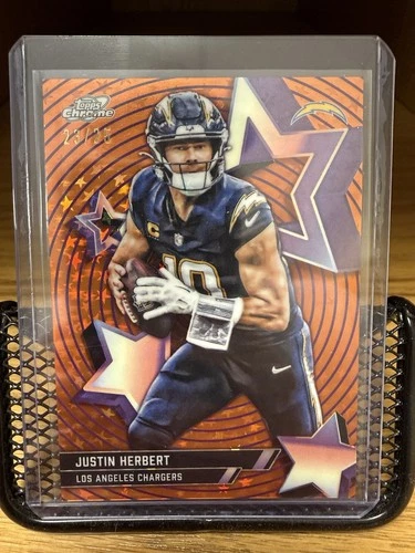 2025 Topps Cosmic Chrome Justin Herbert Base (RAW)