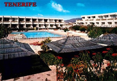 Tenerife El Chaparral Hotelanlage Swimming Pool