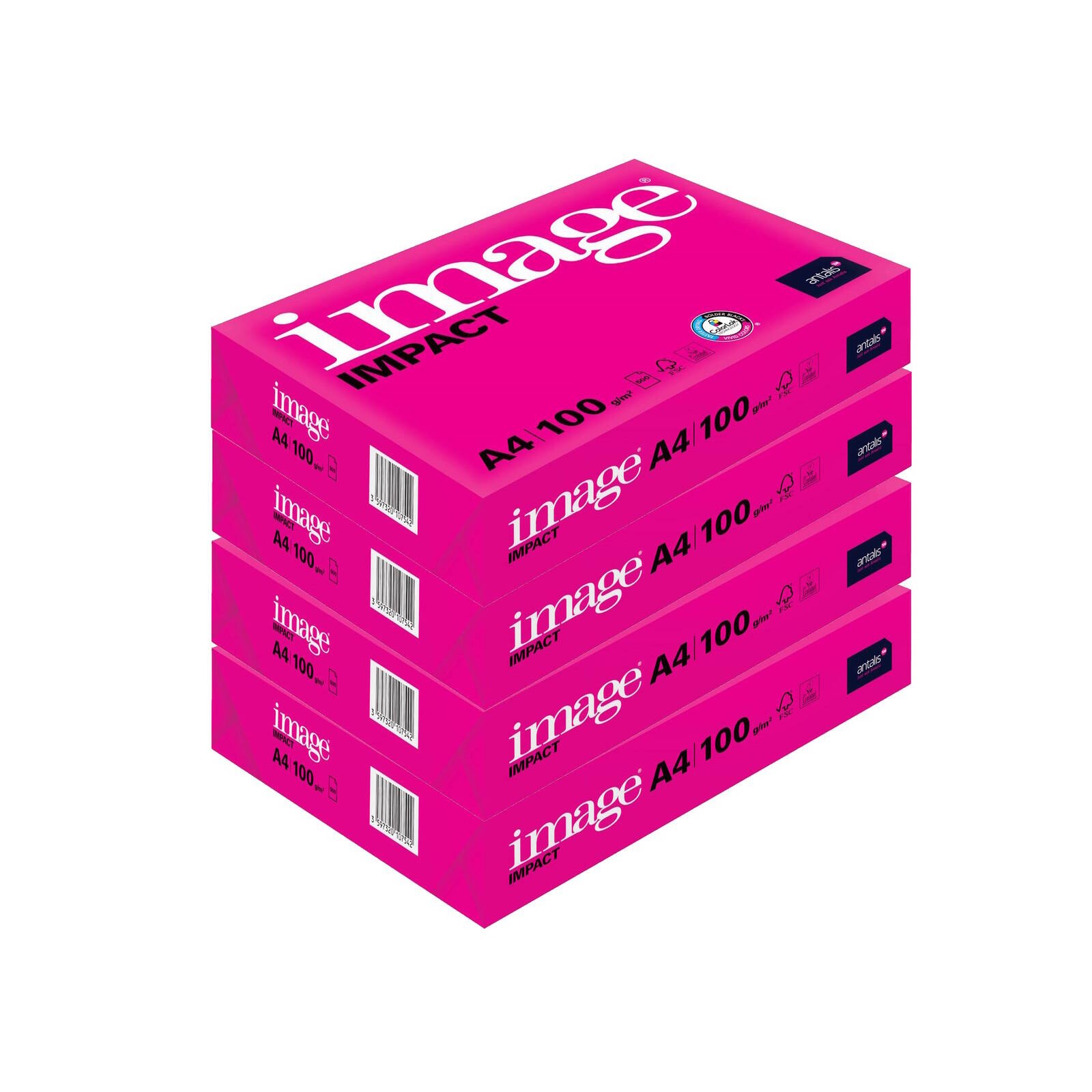 Image Impact A4 100gsm Copier Paper 2000 Sheets (4 Reams)
