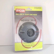New Ryobi Pro Cut II Fixed Line Head for Trimmer 20 pcs of 0.095" Line  AC04141B