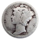 1920-S Mercury Dime AG About Good 90% Silver
