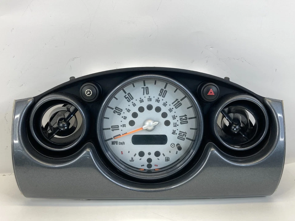 2004-2008 Mini Cooper Center Dash Speedometer Cluster w/ Panel Unknown Miles OEM Foto 2 de 4
