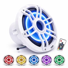 STX Audio STX10MSW 10" Marine Subwoofer 1000W Max RGB LED Waterproof