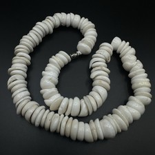 Große Puka Shell Muschel Kette Hawaii Vintage Surfer 