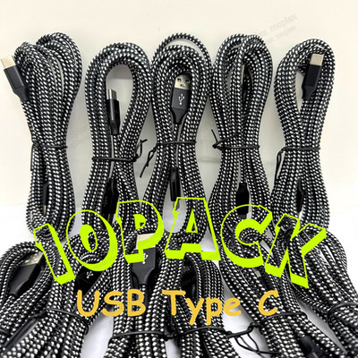 Lot USB C Type C Fast Charger Cable Adapter Cord 10FT For Android Samsung S8 S9