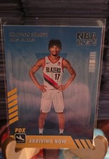 2022-23 Panini NBA Hoops - Arriving Now Shaedon Sharpe #7 (RC) B23