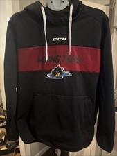 CCM Cleveland Monsters Hockey Embroidered Hoodie Sweatshirt Men's XXL AHL