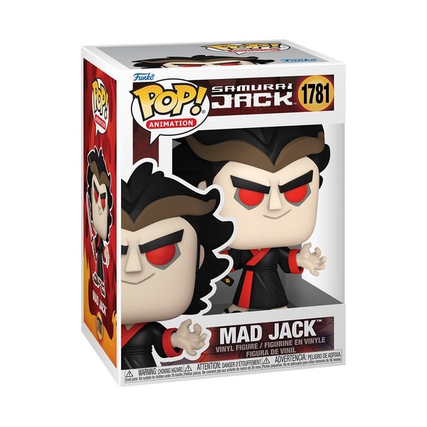 Funko Pop! Animation: Samurai Jack – Mad Jack - Vinyl-Sammelfigur - Geschenkidee-image