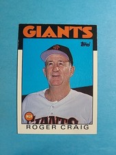 Roger Craig 1986 Topps Baseball Card # 111 J8800