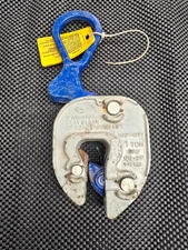Campbell GX1 Plate Lifting Clamp 1 Ton 1/16 "- 3/4" ~ Nice Condition ~