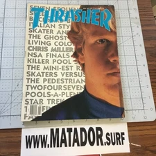 80s Thrasher Guaranteed Original Vintage Skateboard Magazine