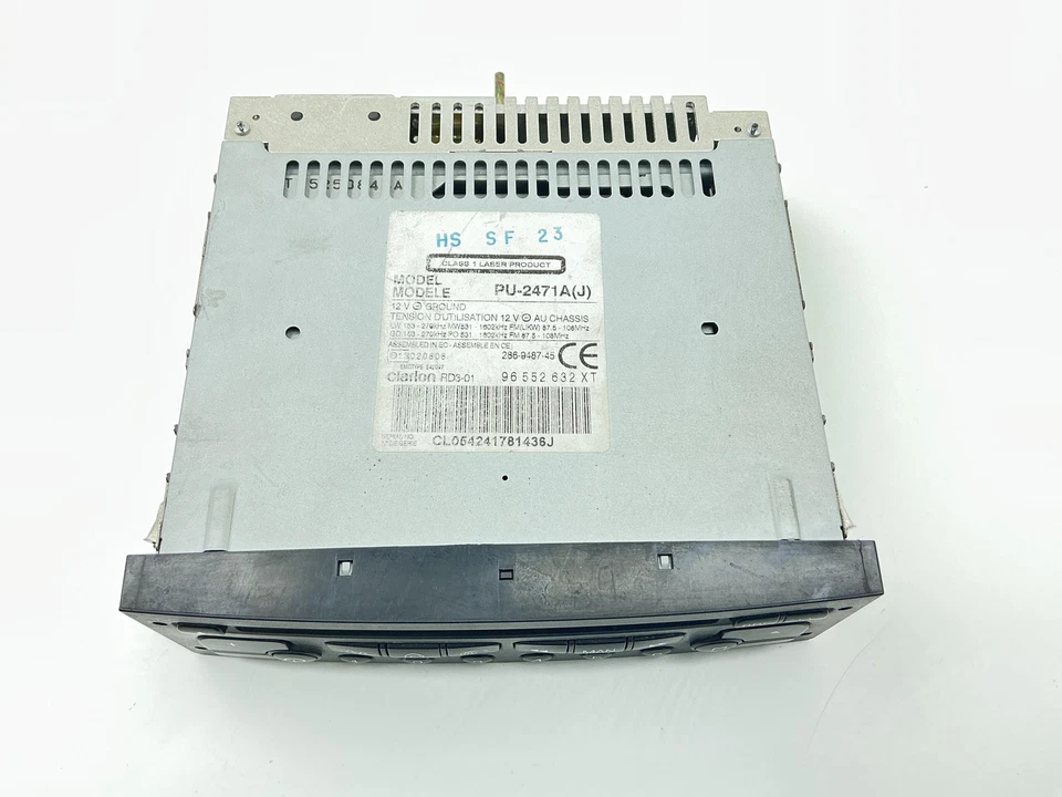 AUTORADIO PER CITROEN C3 1° Serie 6564JW (02>05) - Immagine 3 di 4