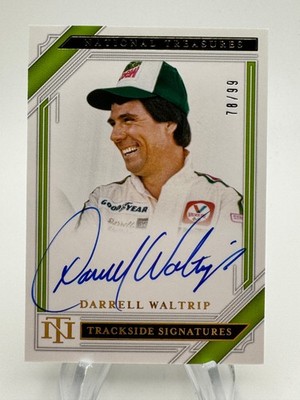 2021 National Treasures DARRELL WALTRIP Trackside Signatures Auto 78/99 #TSDW