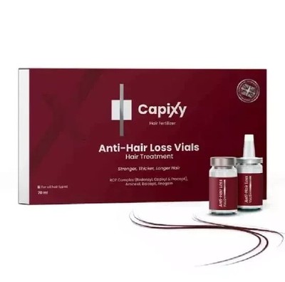 1 Pcs CAPIXY VIALS ANTI HAIR LOSS ( 7 VIAL X 10 ML)