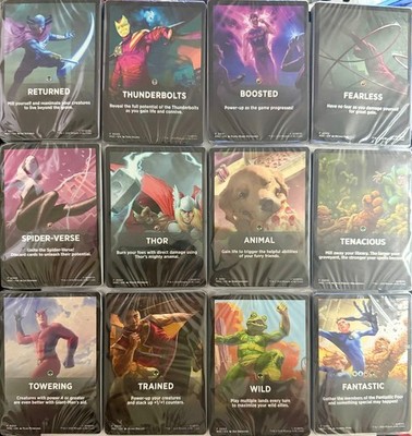 Buy Marvel: Super Heroes - Jumpstart - Sealed Theme Packs - MTG