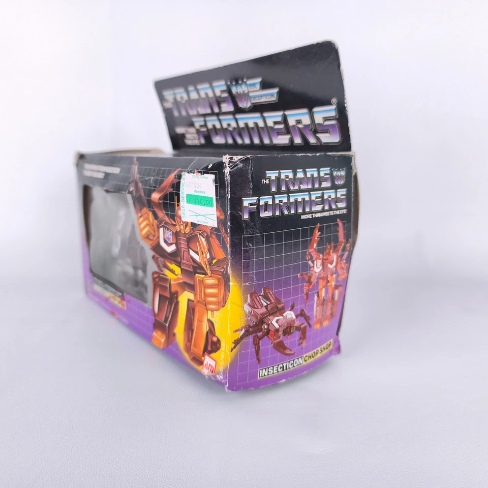 Transformers G1 Chop Shop Unused Contents Insecticon Vintage Sealed Bubble - Image 2 of 4