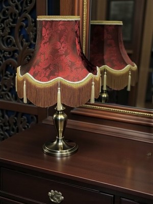 Burgunderrot Paisley Tischlampenschirme Stehlampen Decken Pendelleuchten Wandleuchten