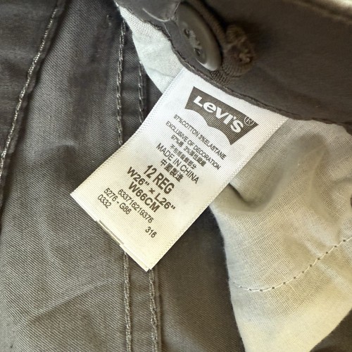 Levi’s 514 Straight Gray Jeans Reg 12 W26 X L26 - Picture 7 of 11