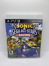 Sonic & Sega All-Stars Racing (PS3, Sony PlayStation 3, 2010) CIB Complete 