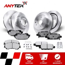 Front Rear Brake Rotor & Brake Pad for 1969-1994 Alfa Romeo	Berlina Spider 2.0L