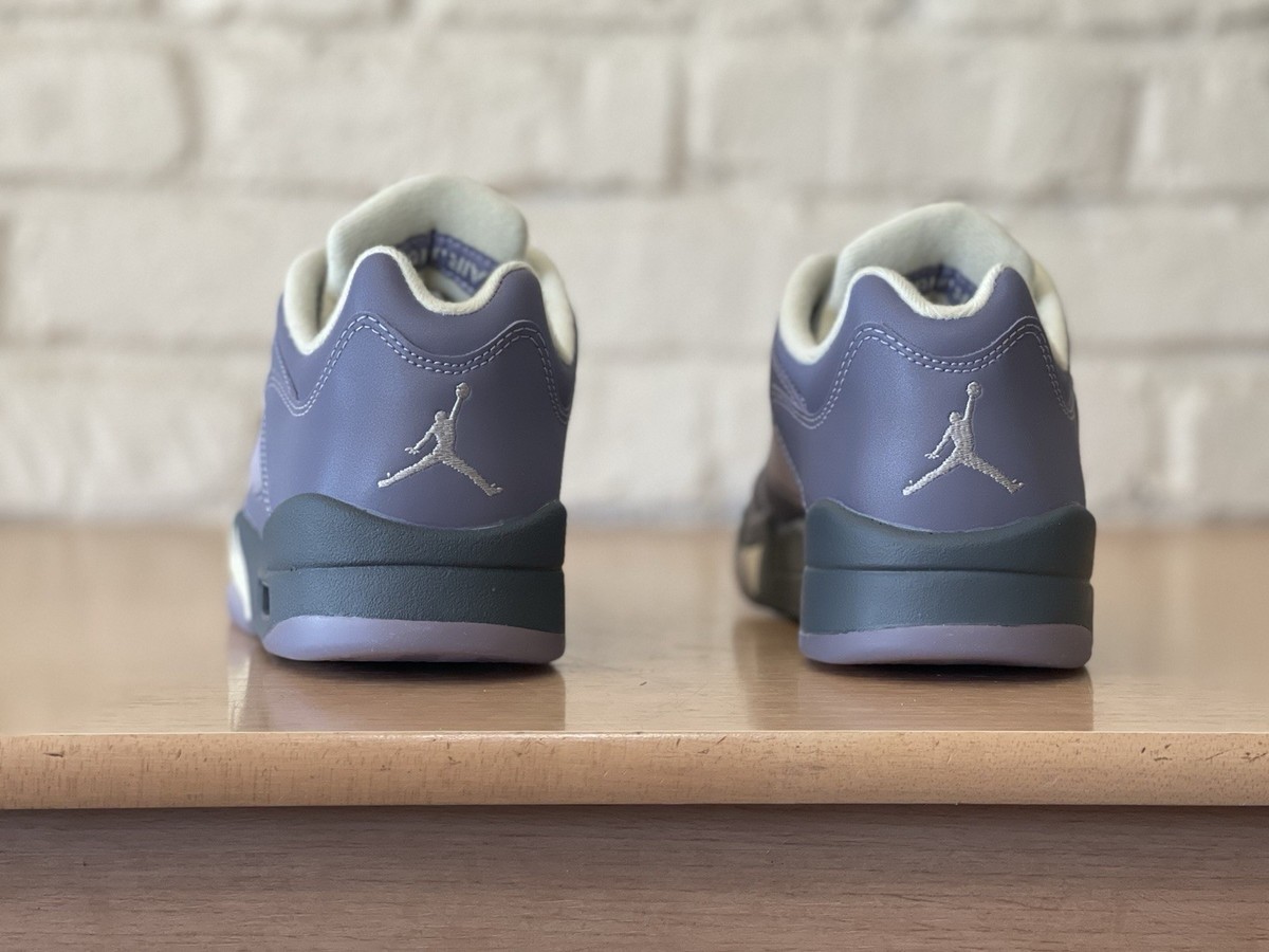 Nike Air Jordan 5 Retro Low Indigo Haze Fire Red FJ4563-500 Women