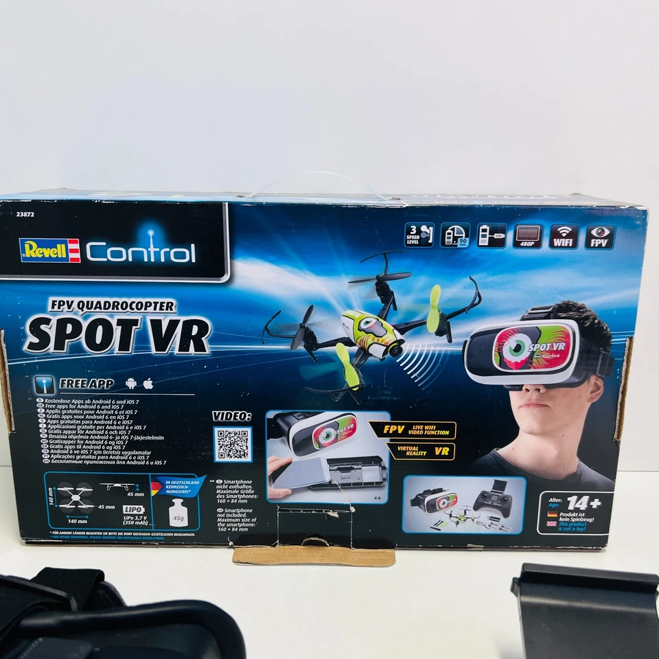 Revell Control - FPV Quadrocopter SPOT VR - DEFEKT für Bastler / Ersatzteile - Bild 3 von 4