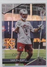 2022 Topps Premier Lacrosse League Rainbow Foil Ian MacKay #3 Rookie RC