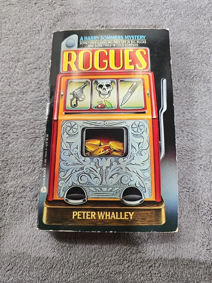 Rogues A Harry Sommers Mystery Peter Whalley Paperback Avon RARE - Image 2 of 4