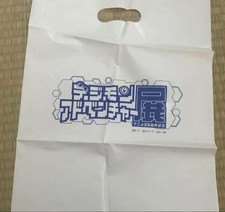 Borsa negozio Digimon Adventure Exhibition 14+ mascotte morbida da collezione