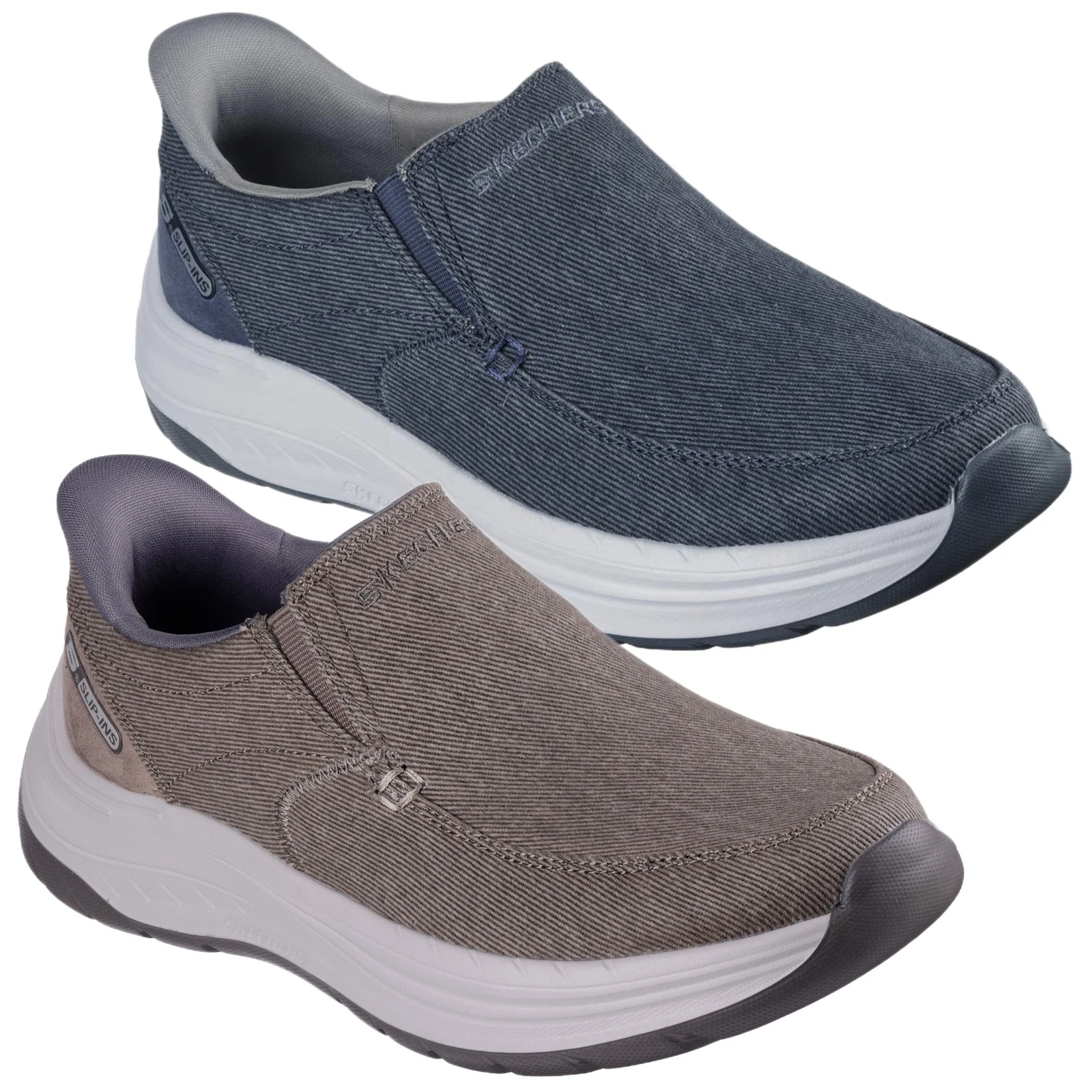 Mens Skechers Decklan Gulliver Slip-Ins Casual Trainers Sizes 7 to 13