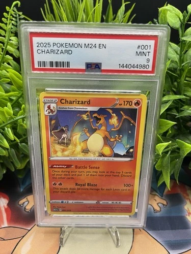 Charizard 1/15 Pokemon M24 2025 McDonald’s Promo  MINT PSA 9