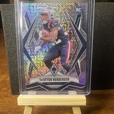 2025 Panini Phoenix - Rookies TreVeyon Henderson #187 Silver Mojo  (RC)
